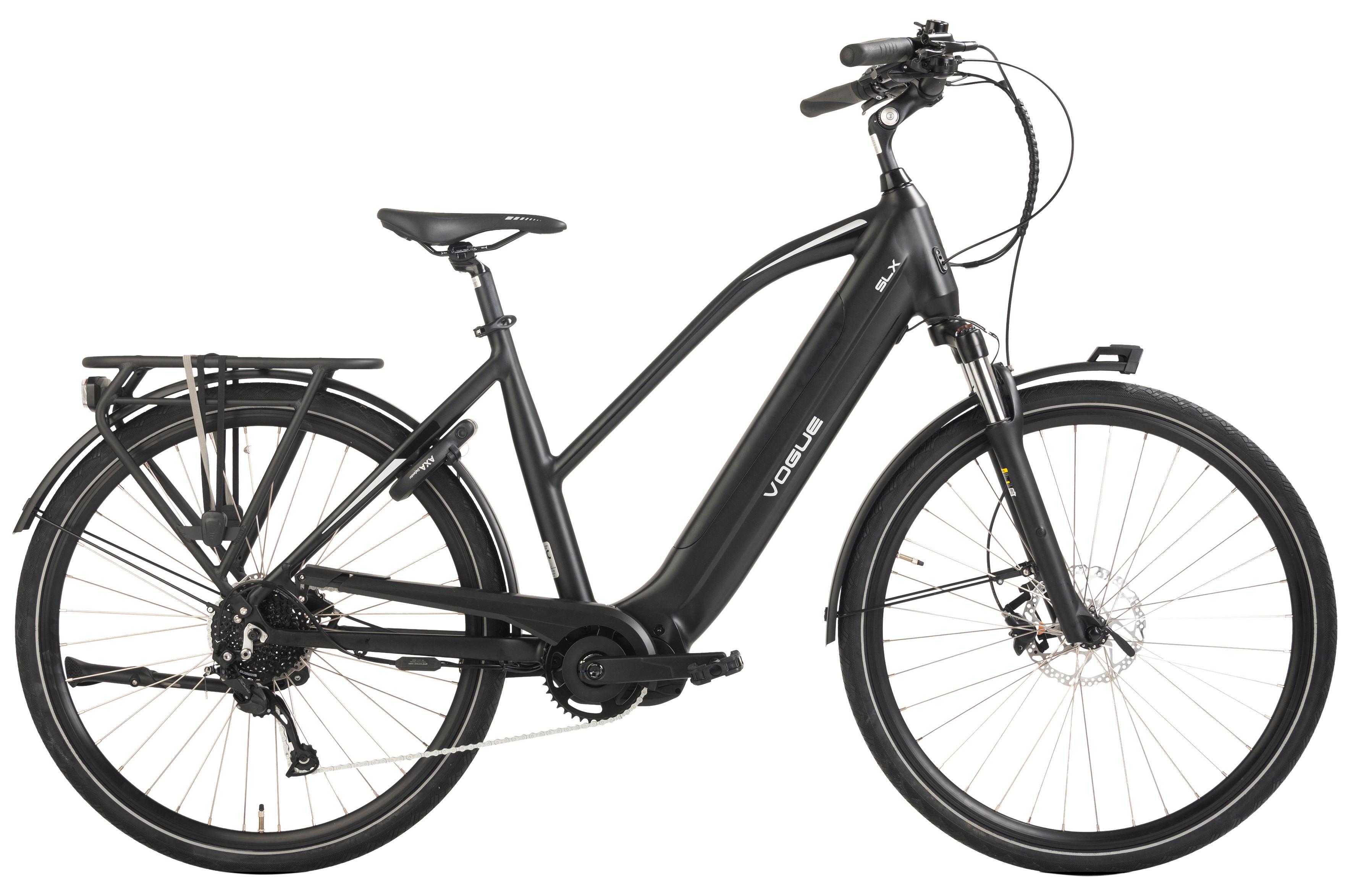 Elektrofahrrad Vogue Schwarz/Blau - Blau/Schwarz, Basics, Metall (180/70/100cm)
