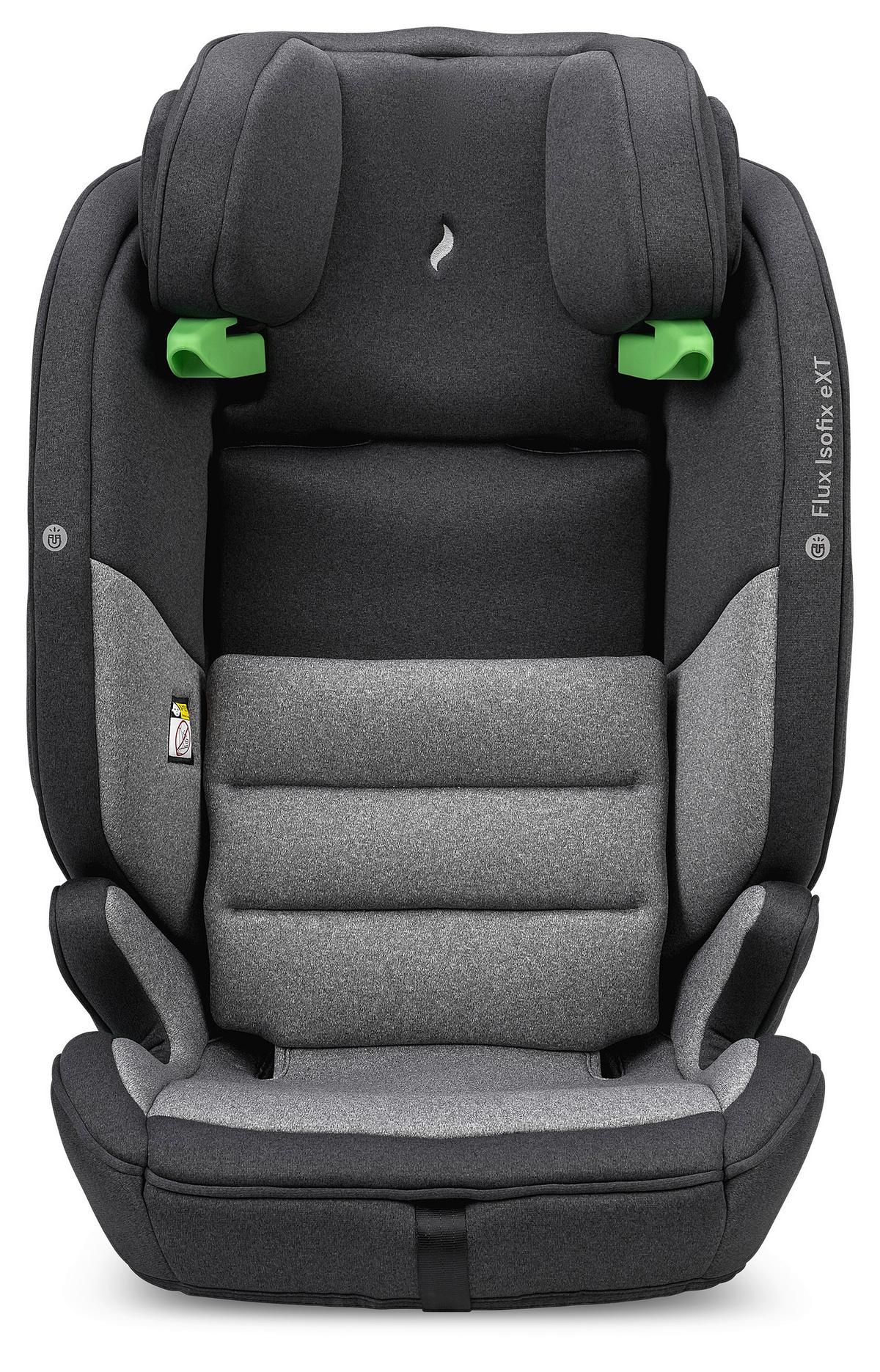 Kinderautositz 102-305-252 Flux Isofix Ext - Schwarz/Grau, Basics, Kunststoff/Textil (44/61.5/47cm) - Osann