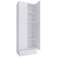 Aktenschrank Lona Holzwerkstoff Weiß B: 70 Cm - Weiß, MODERN, Holzwerkstoff (70/200/39cm) - MID.YOU