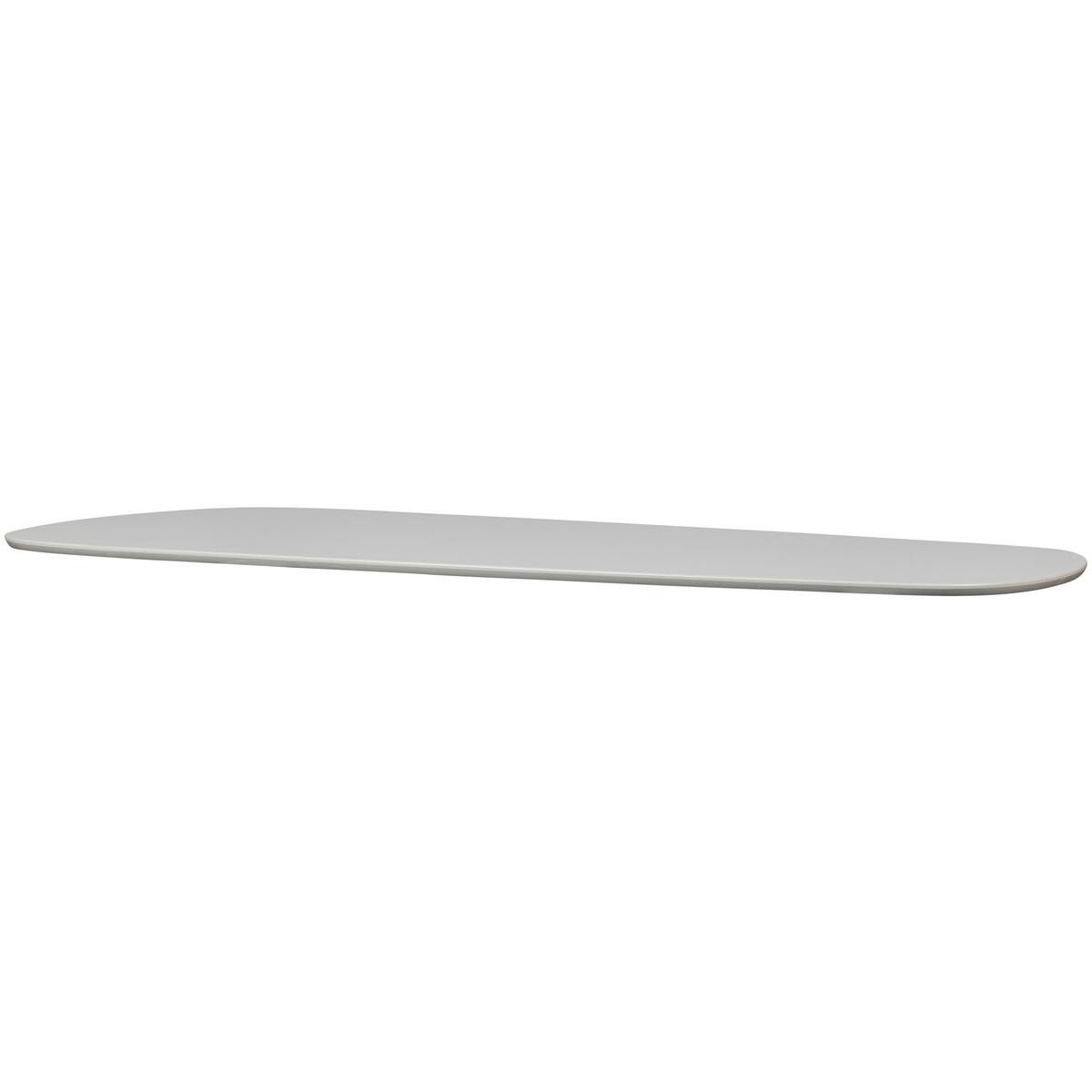 TISCHPLATTE Tablo Hellgrau L: 220cm - Hellgrau, MODERN, Holz (220/100/2,4cm) - Livetastic