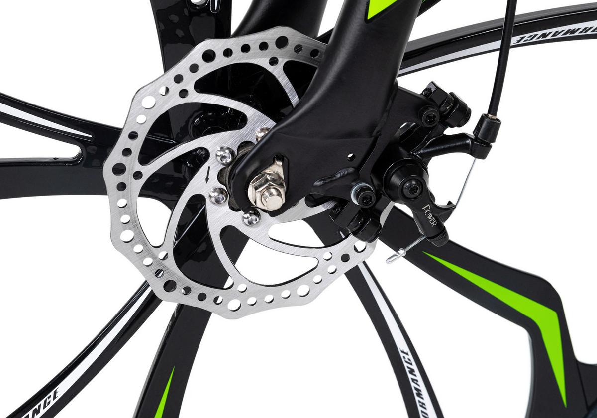 Mountainbike Fully 27,5 Zoll Scrawler 21 Gänge - Schwarz/Grün, Basics, Metall - KS Cycling