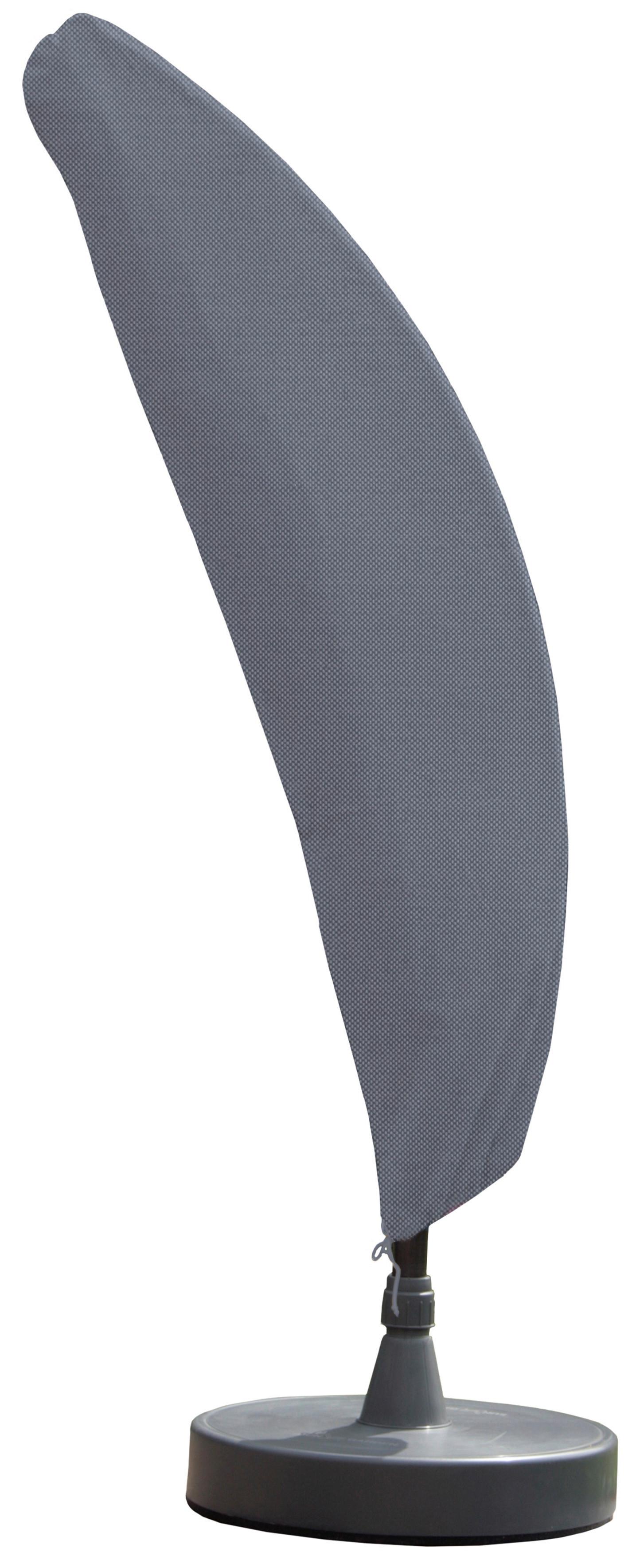 Schutzhülle für Schirm BxH 75x256 cm Grau - Grau, KONVENTIONELL, Textil (75/256cm) - Ambia Garden