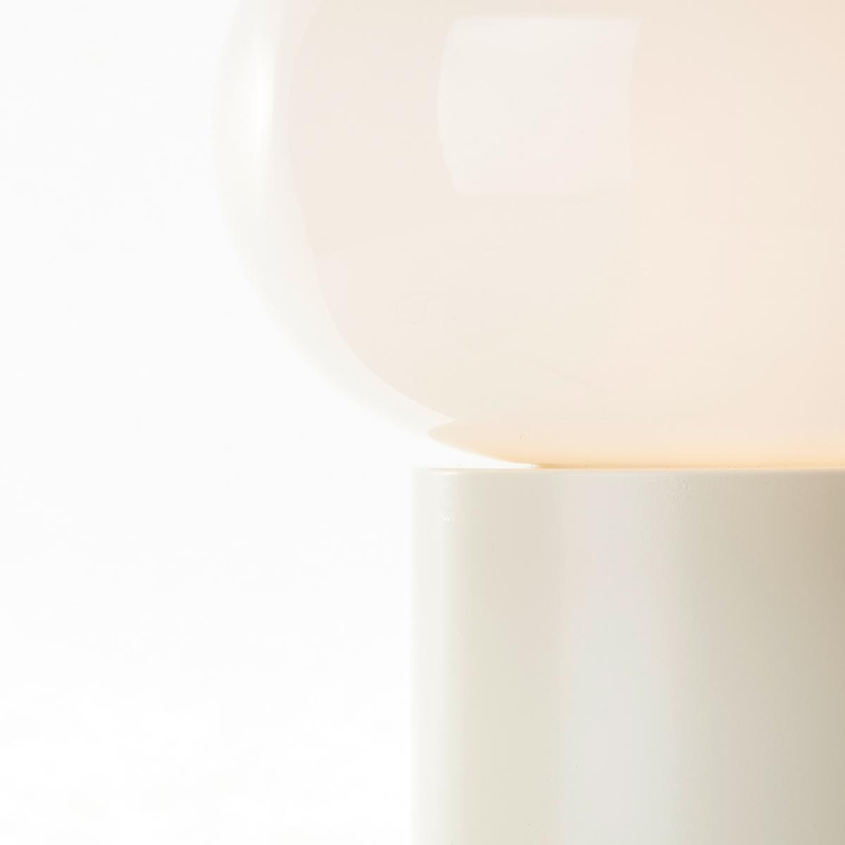 Tischleuchte 99003/09 Daeny - Beige/Weiß, Design, Glas/Metall (20/27cm) - Brilliant