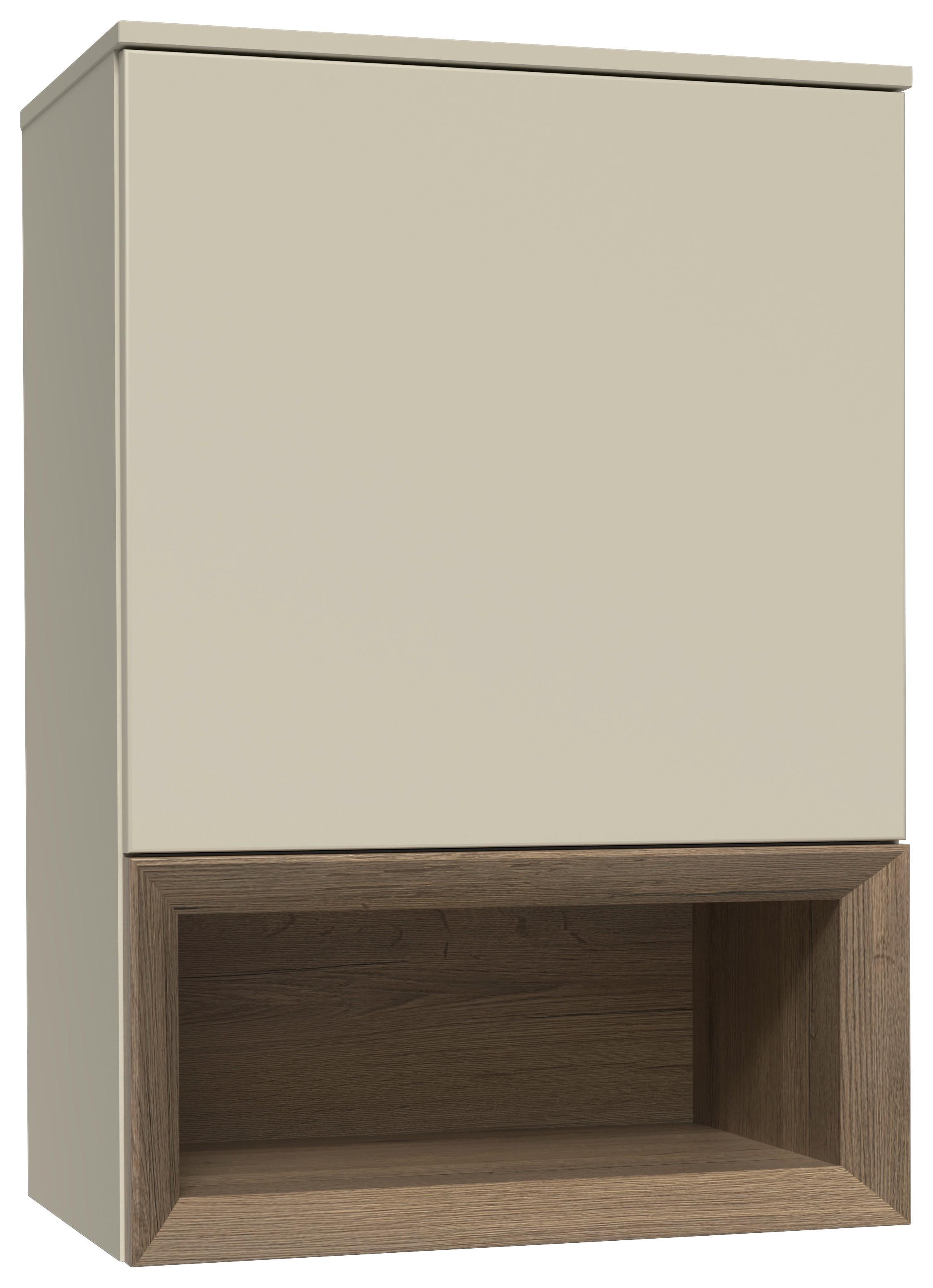 Hängeelement Las Vegas Sand-/Eichefarben Dekor B:60cm - Sandfarben/Eiche dunkel, MODERN, Holzwerkstoff (60/88/37cm) - Vertico