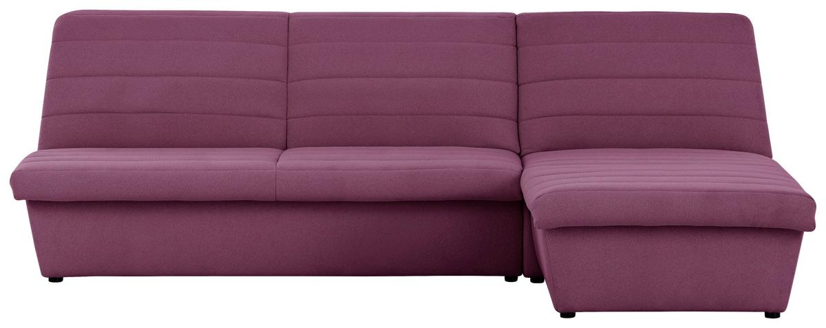 Ecksofa Looks Viii Dunkelgrün - Weinrot/Schwarz, Design, Textil (274/168cm) - LOOKS by W.Joop