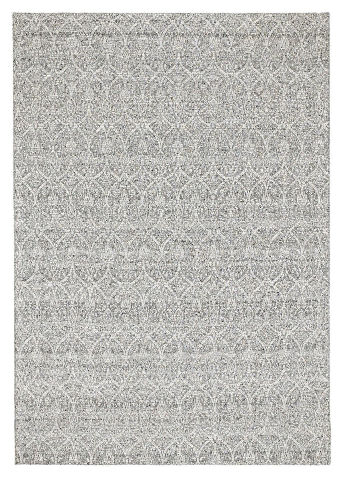 Orientteppich Silberfarben Malibu 140x200 cm - Silberfarben, KONVENTIONELL, Textil (140/200cm) - Musterring