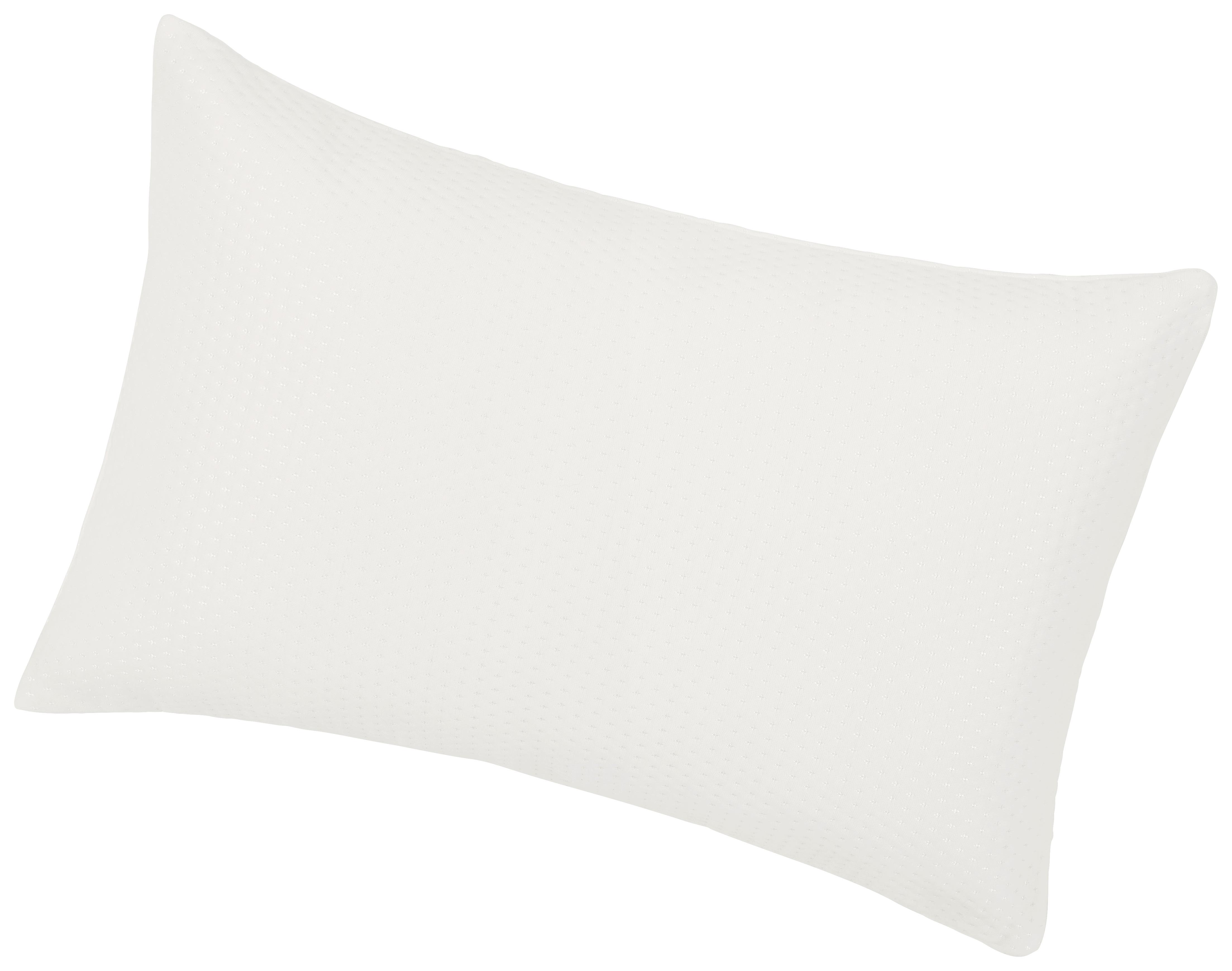 Fejpárna Kate Kb. 60/40cm - fehér, Konventionell, textil (60/40/13cm) - Primatex