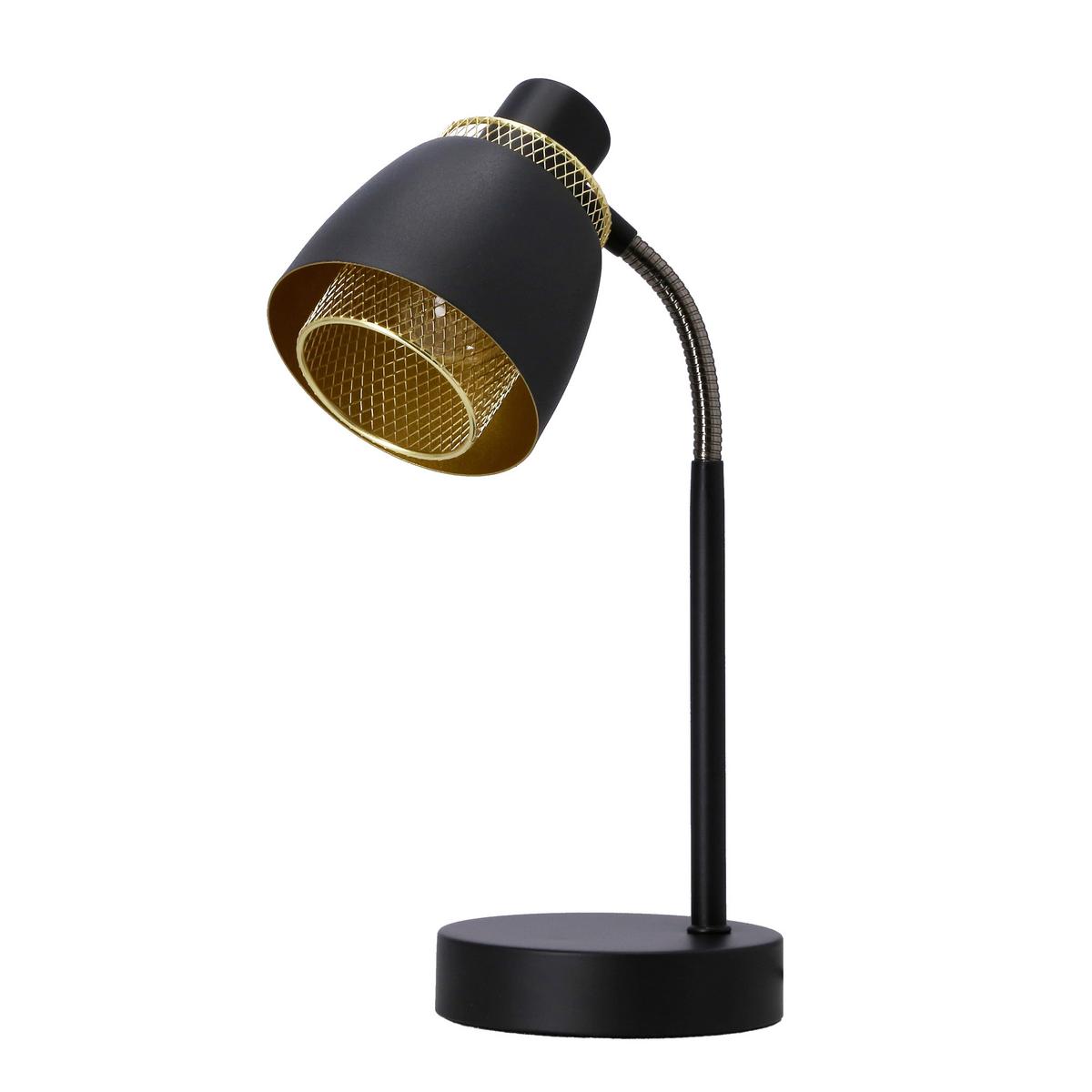 Tischleuchte 41-13774 Aleksandria - Goldfarben/Schwarz, Design, Metall (19/12/34cm)