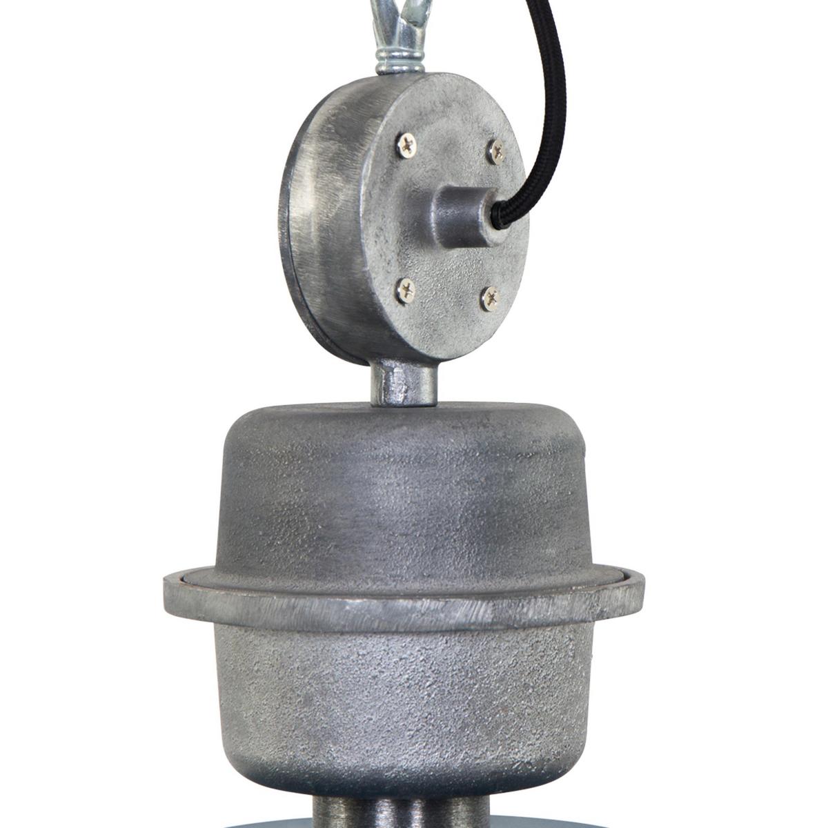 Pendelleuchte Bikkel - Blau, Trend, Glas/Metall (42/145/42cm)