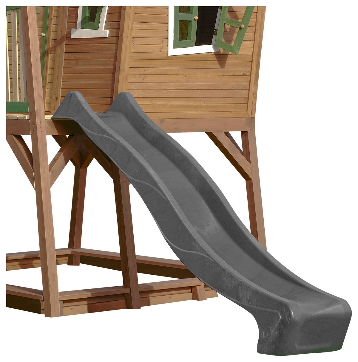 Spielturm A030.150.80 - Braun/Grau, KONVENTIONELL, Holz (432/288/193cm) - Ambia Garden