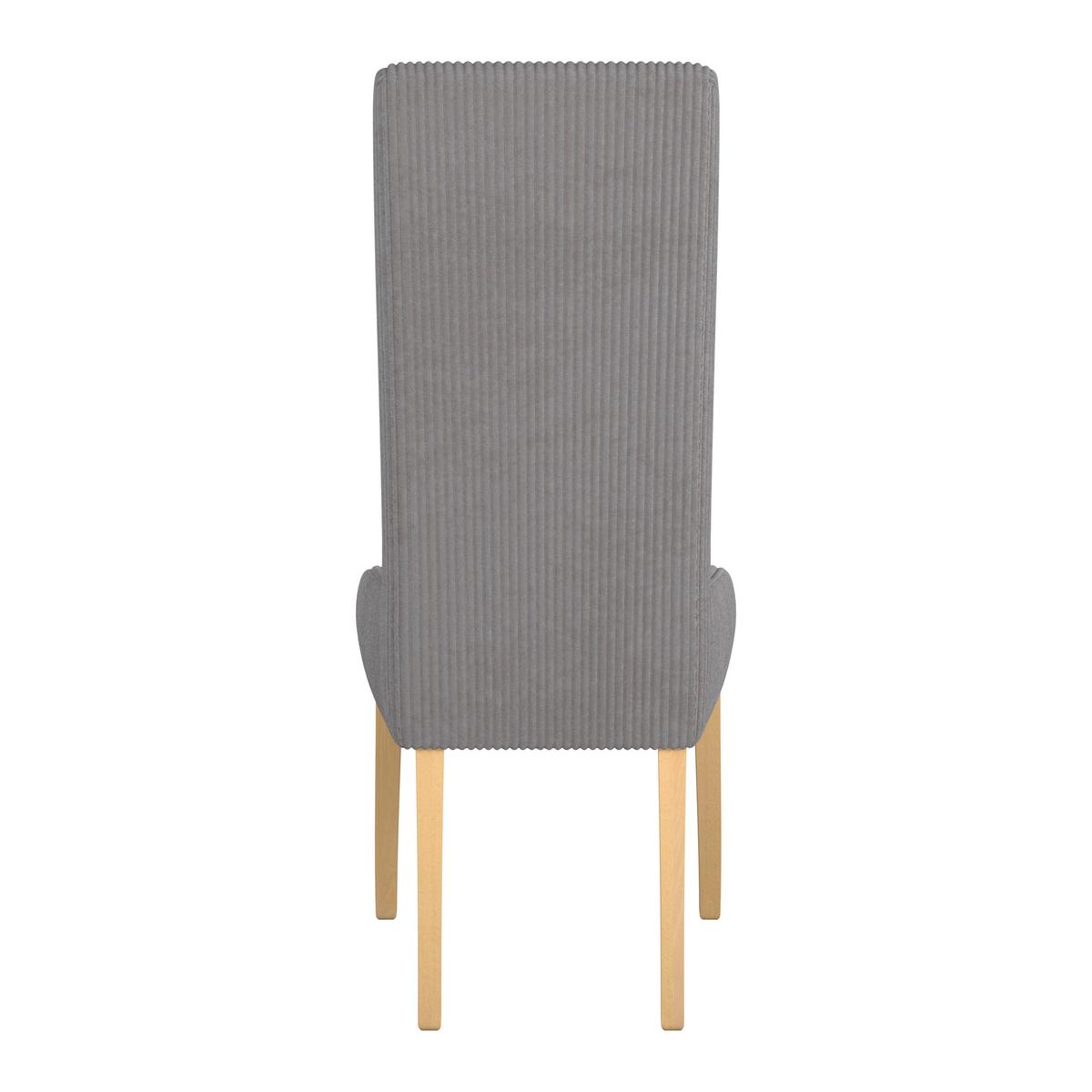STUHL ROKO - Grau, MODERN, Holz/Textil (46/101/62cm)