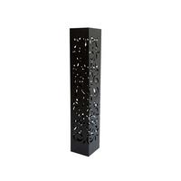 Laterne Metall Schwarz H: 100 Cm Matt - Schwarz, Basics, Metall (16/100/16cm)