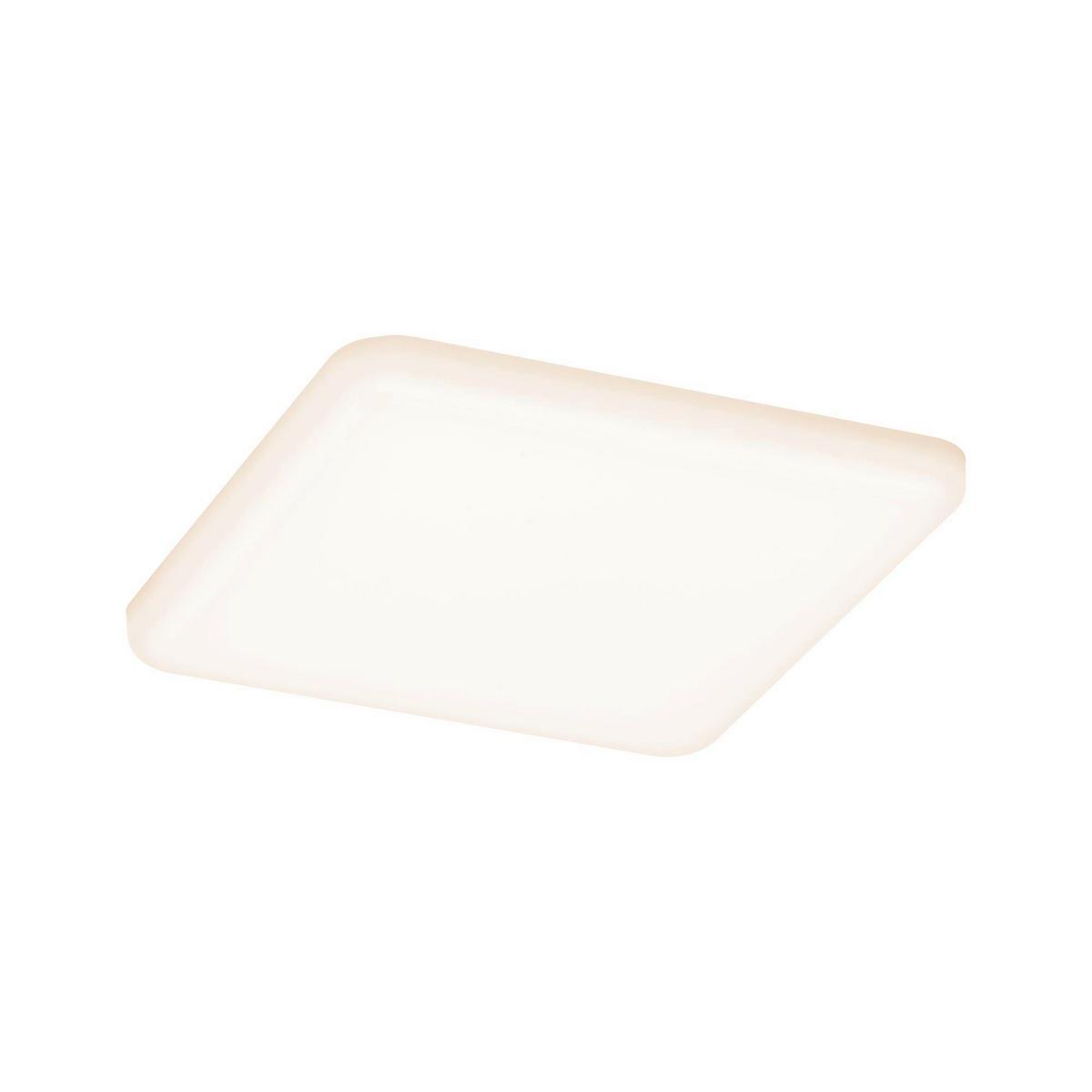 LED-Paneel L: 12,5 cm 92394 - Weiß, Basics, Kunststoff (12,5/12,5/1cm) - Paulmann