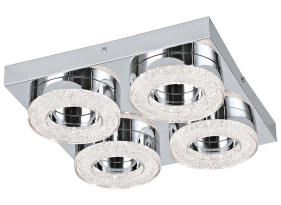 LED-Wandleuchte Fradelo - Chromfarben/Klar, MODERN, Kunststoff/Metall (28/28/6cm) LED-Wandleuchte Fradelo - Chromfarben/Klar, MODERN, Kunststoff/Metall (28/28/6cm)
