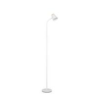 LED-Stehleuchte Pongo Braun Weiß B: 19,5 cm - Braun/Weiß, Basics, Kunststoff (145/19,5/37cm)