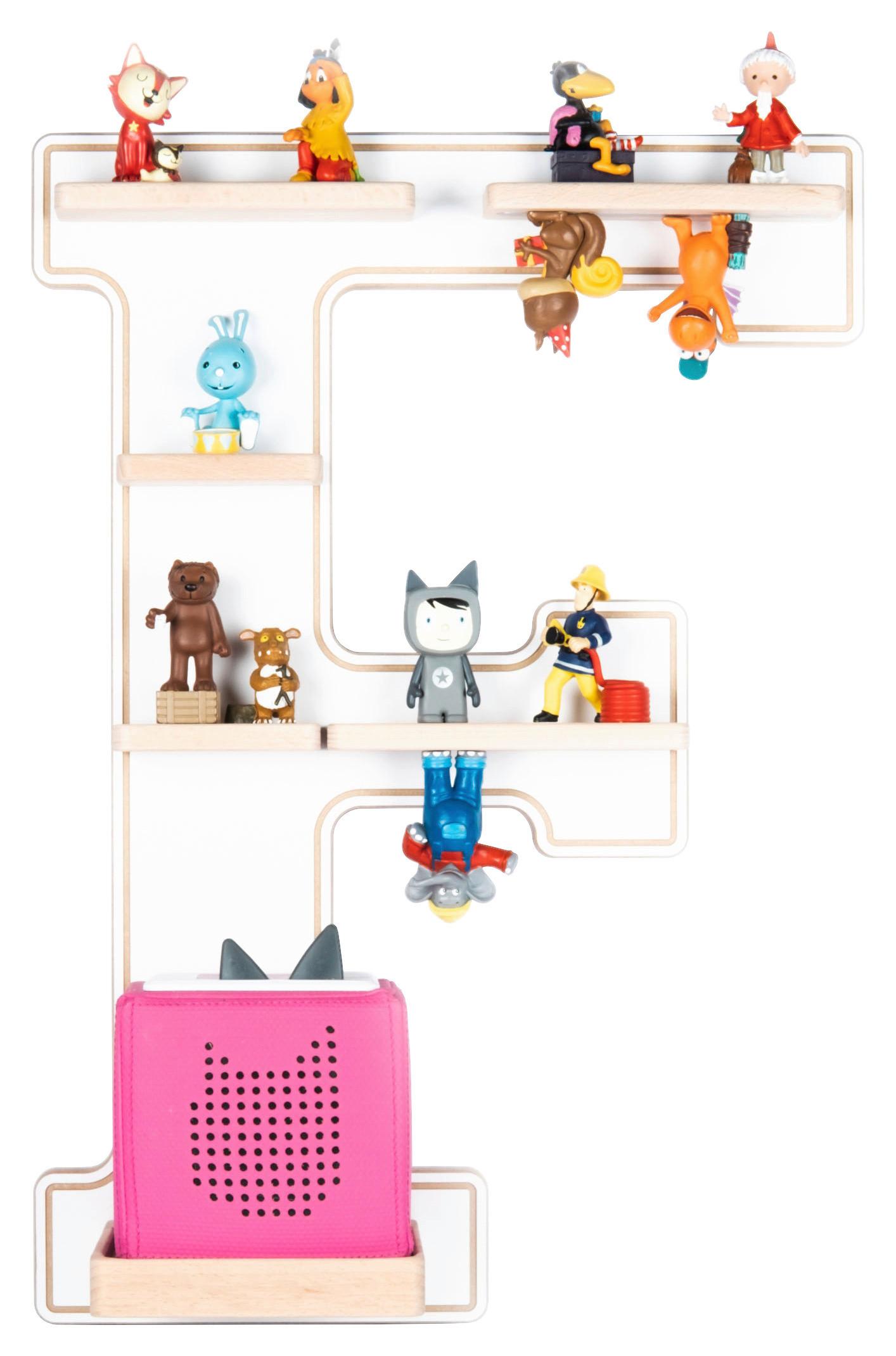 Kinderregal Boarti Weiß B: 38 Cm - Weiß, MODERN, Holzwerkstoff (38/54/19cm) - MID.YOU