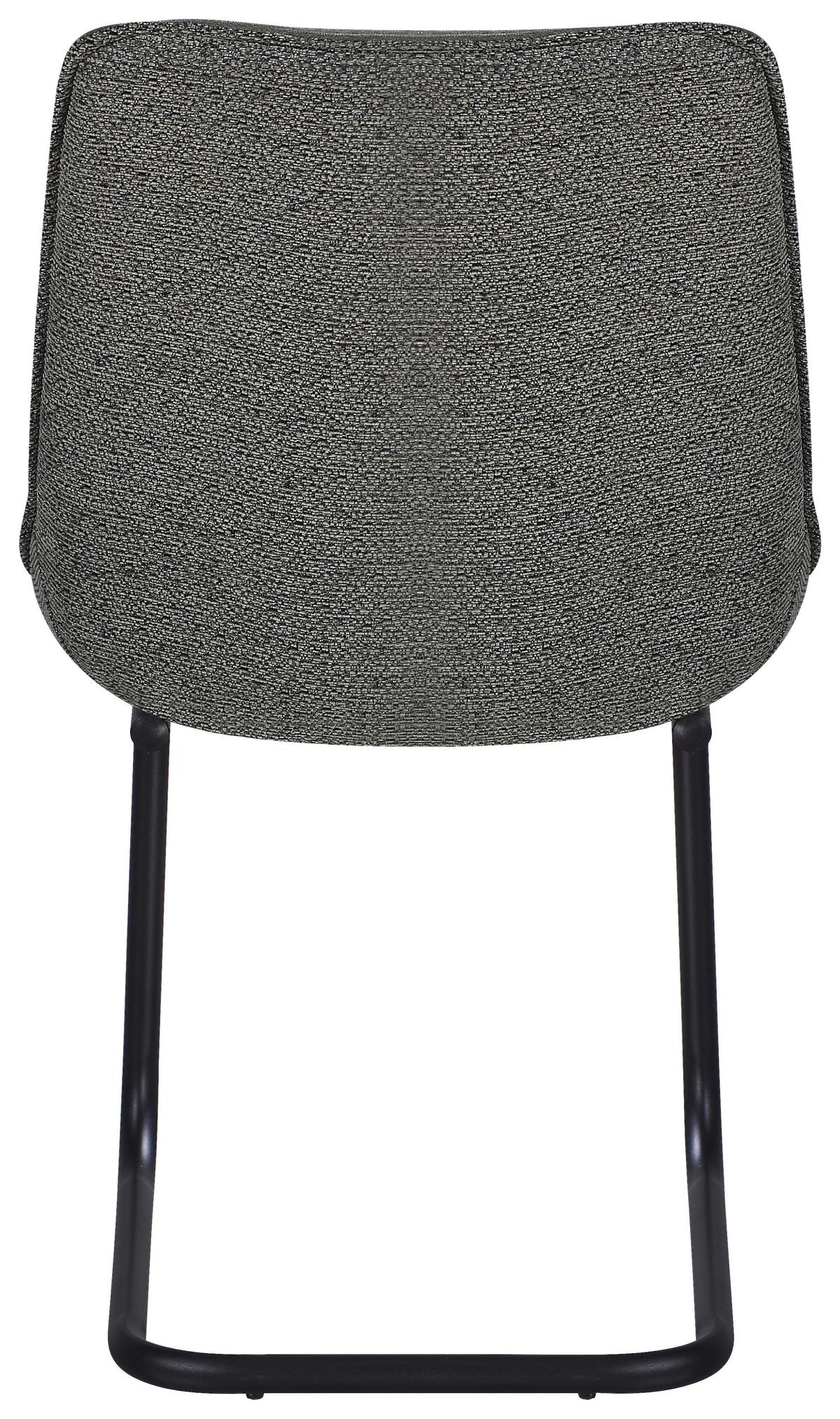 ŽIDLE NOVA - černá/zelená, Moderní, kov/textil (51cm) - Premium Living