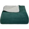 Wohndecke Lani - Grau/Grün, MODERN, Textil (150/200cm) - Luca Bessoni