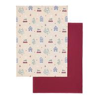 SADA UTĚREK HOME - béžová/červená, Konvenční, textil (50/70cm) - Mömax
