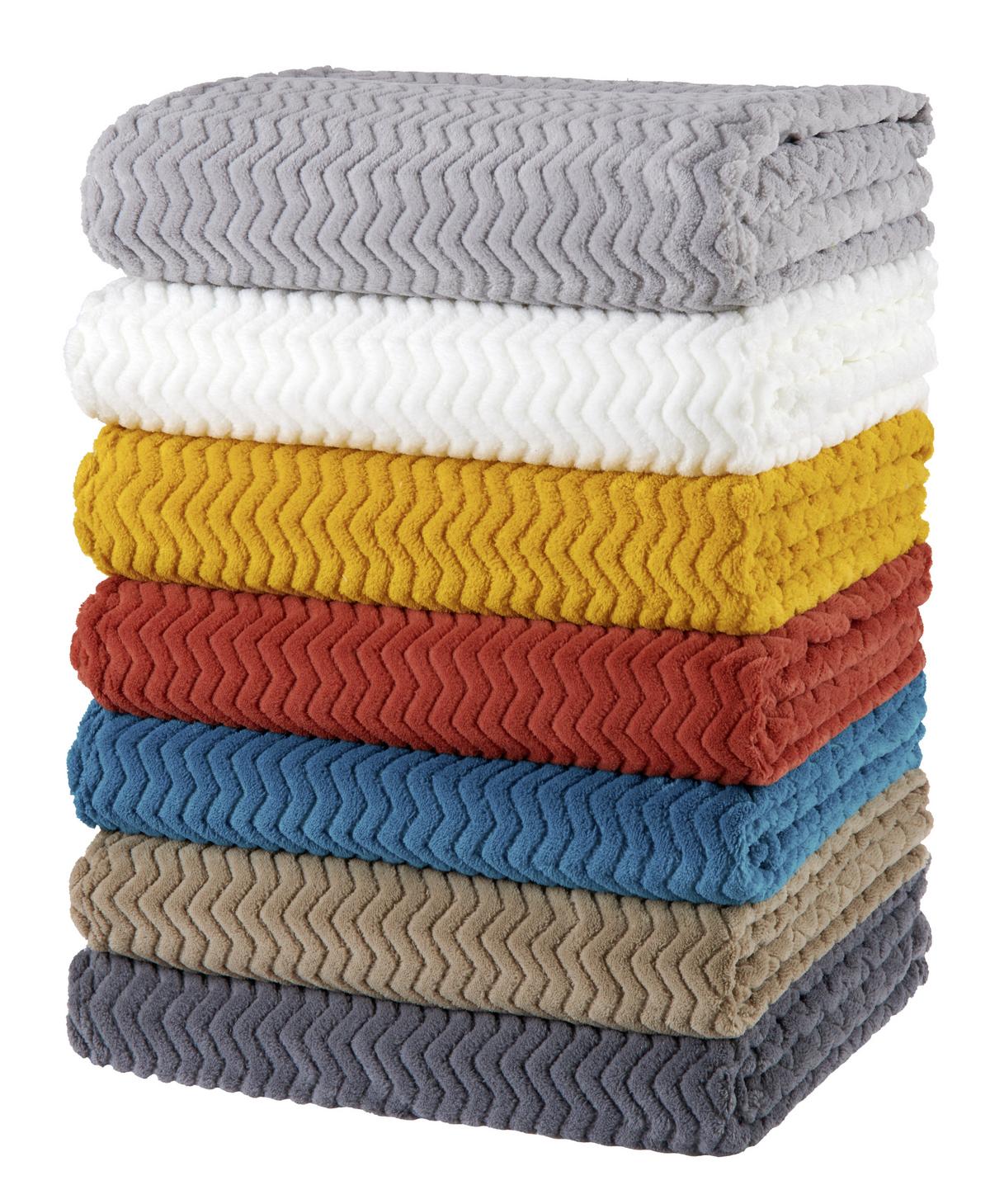 Kuscheldecke Talisha Taupe 130x170 Cm - Taupe, MODERN, Textil (130/170cm) - Luca Bessoni