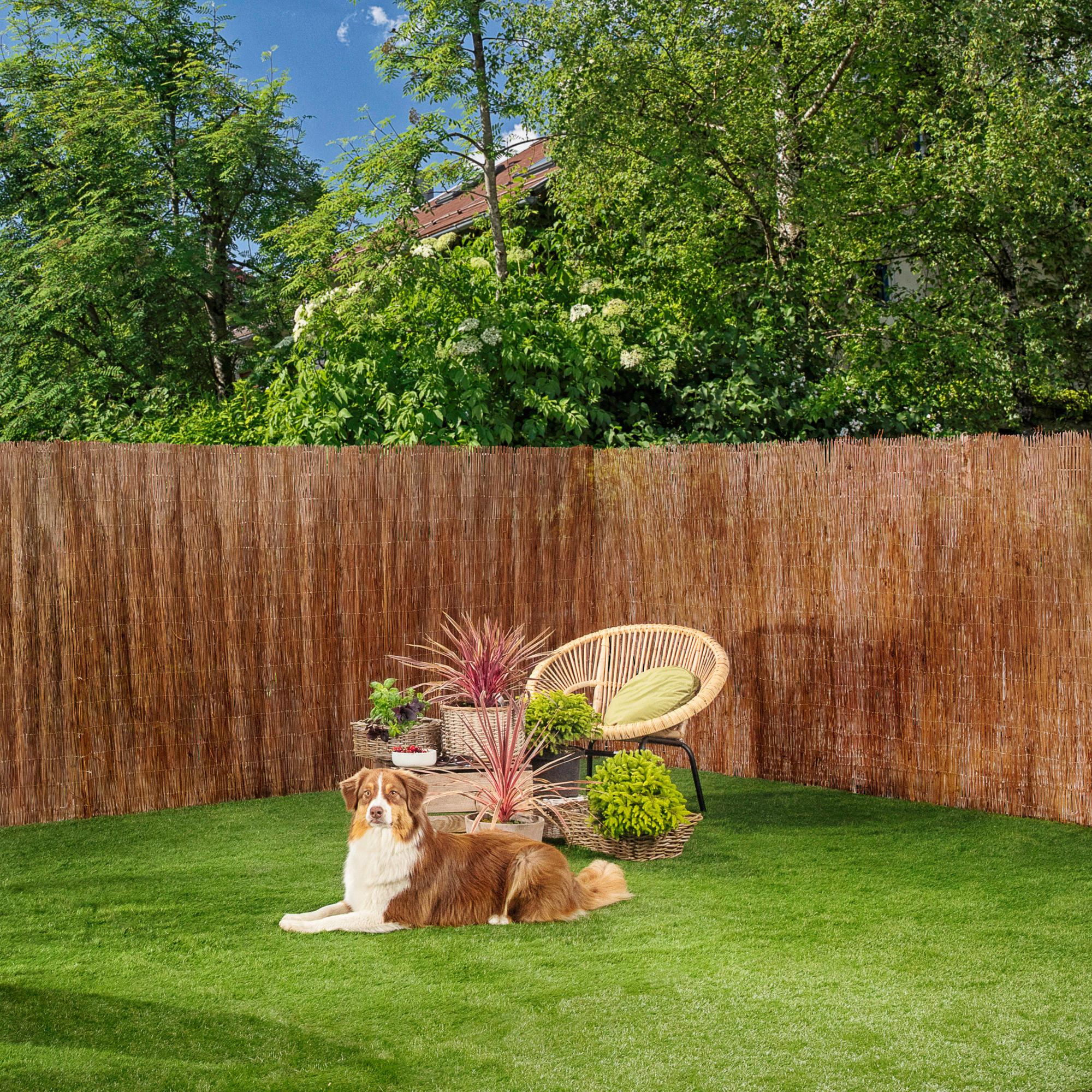 Sichtschutz Inaka Naturfarben - Naturfarben, Basics, Naturmaterialien (300/90cm)