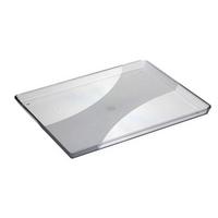 Serviertablett aus Kunststoff Bella 33x27 cm, Transparent - Naturfarben, KONVENTIONELL, Kunststoff (33/27/2,2cm)