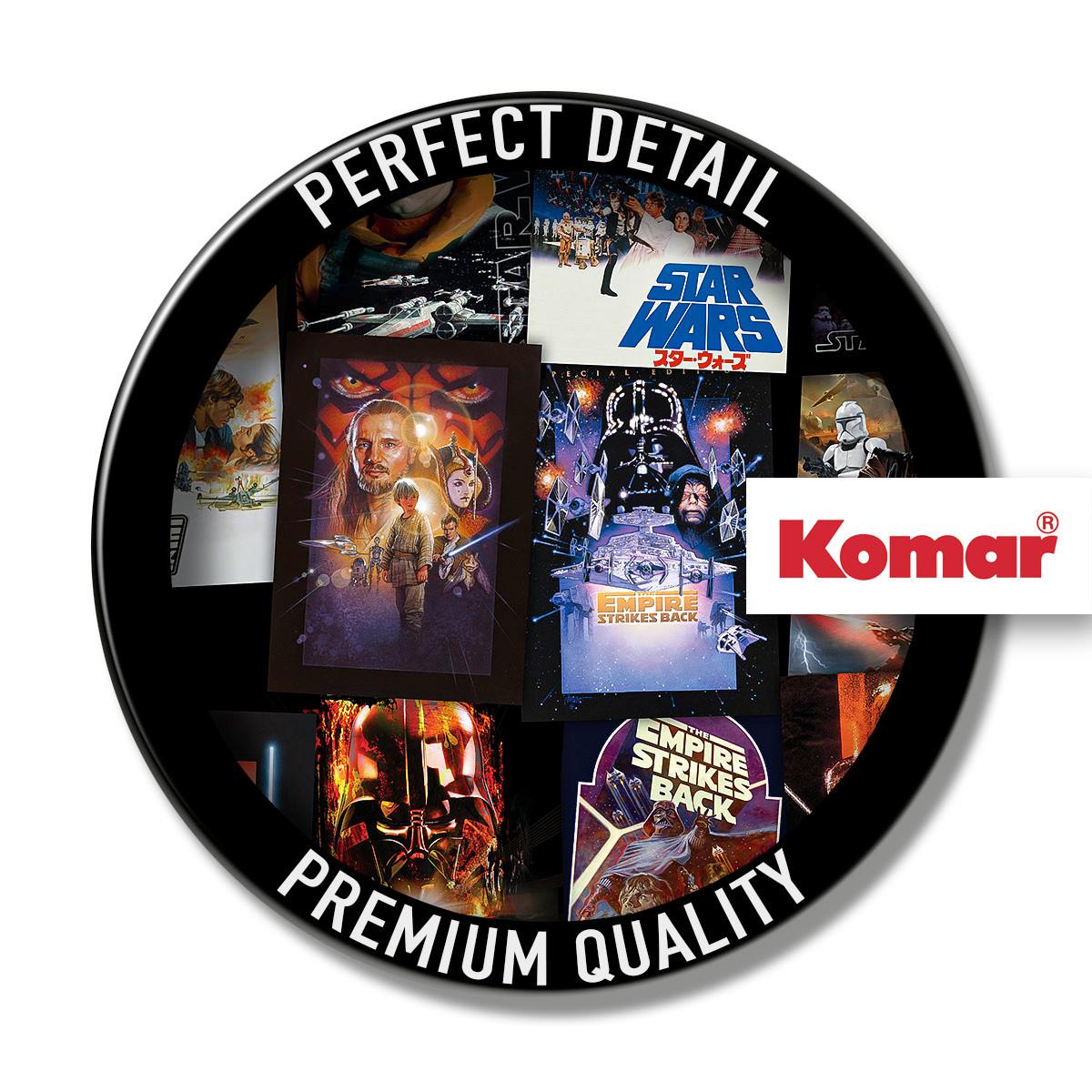 Vliestapete Star Wars Posters Collage - Multicolor, Basics (120/200cm) - Komar