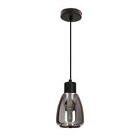 Pendelleuchte 31-35080 Moldo - Schwarz, KONVENTIONELL, Glas/Metall (12/12/120cm)