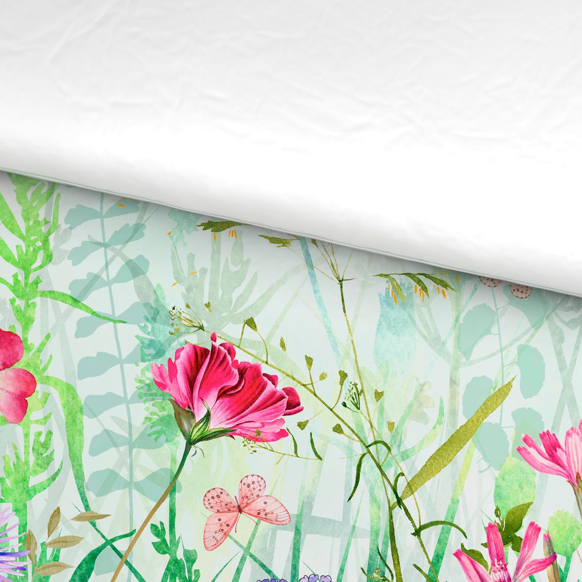 BETTWÄSCHE BLÜTENTANZ - Multicolor, MODERN, Textil - Luca Bessoni