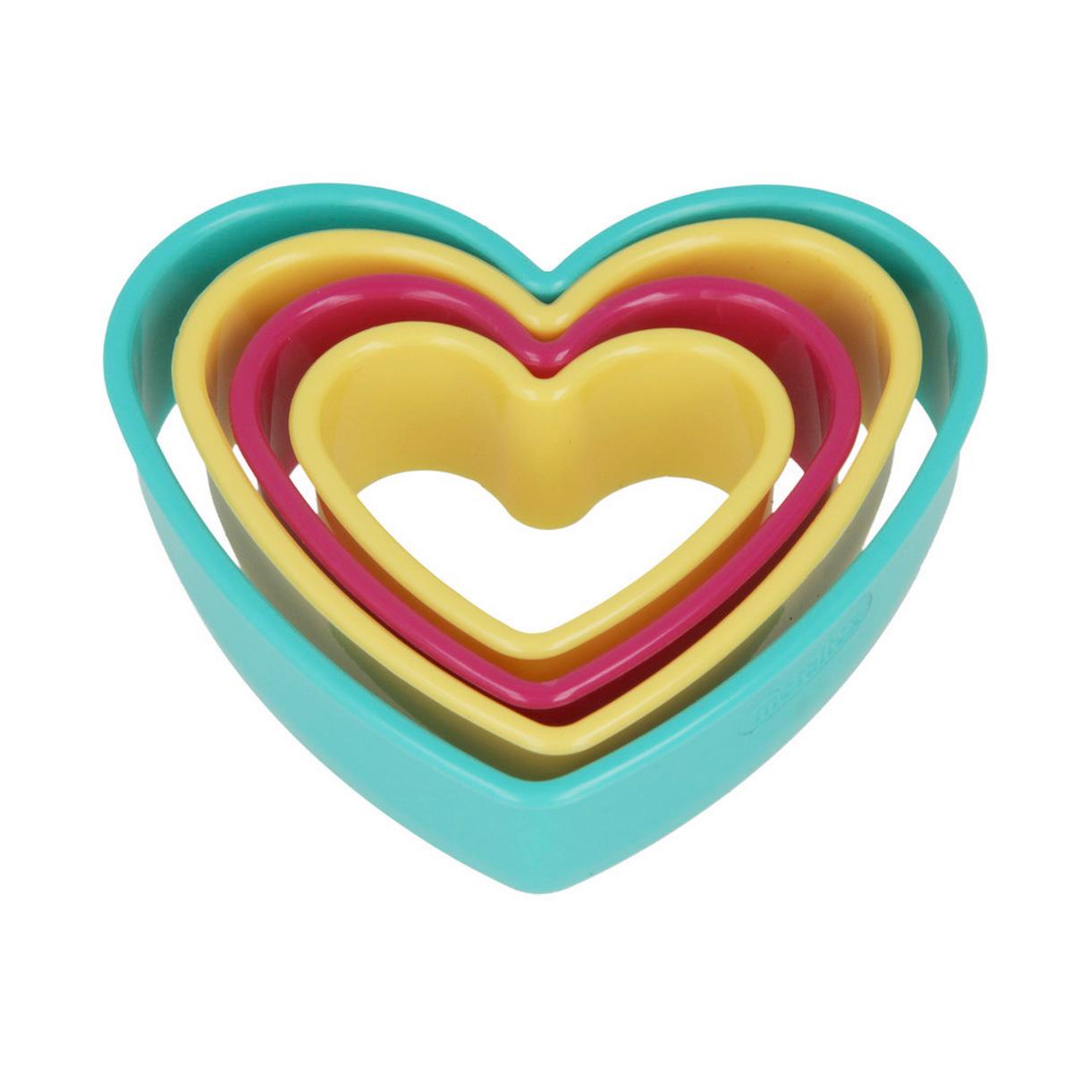 Kekszkiszúró Forma Szív - műanyag (15,5/25/9,5cm)