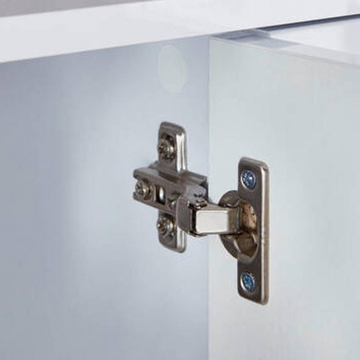 Sideboard Mailand Weiß/weiß Hg B:184,5cm - Weiß Hochglanz/Eiche Artisan, MODERN, Holzwerkstoff (184,5/86/33cm) - MID.YOU