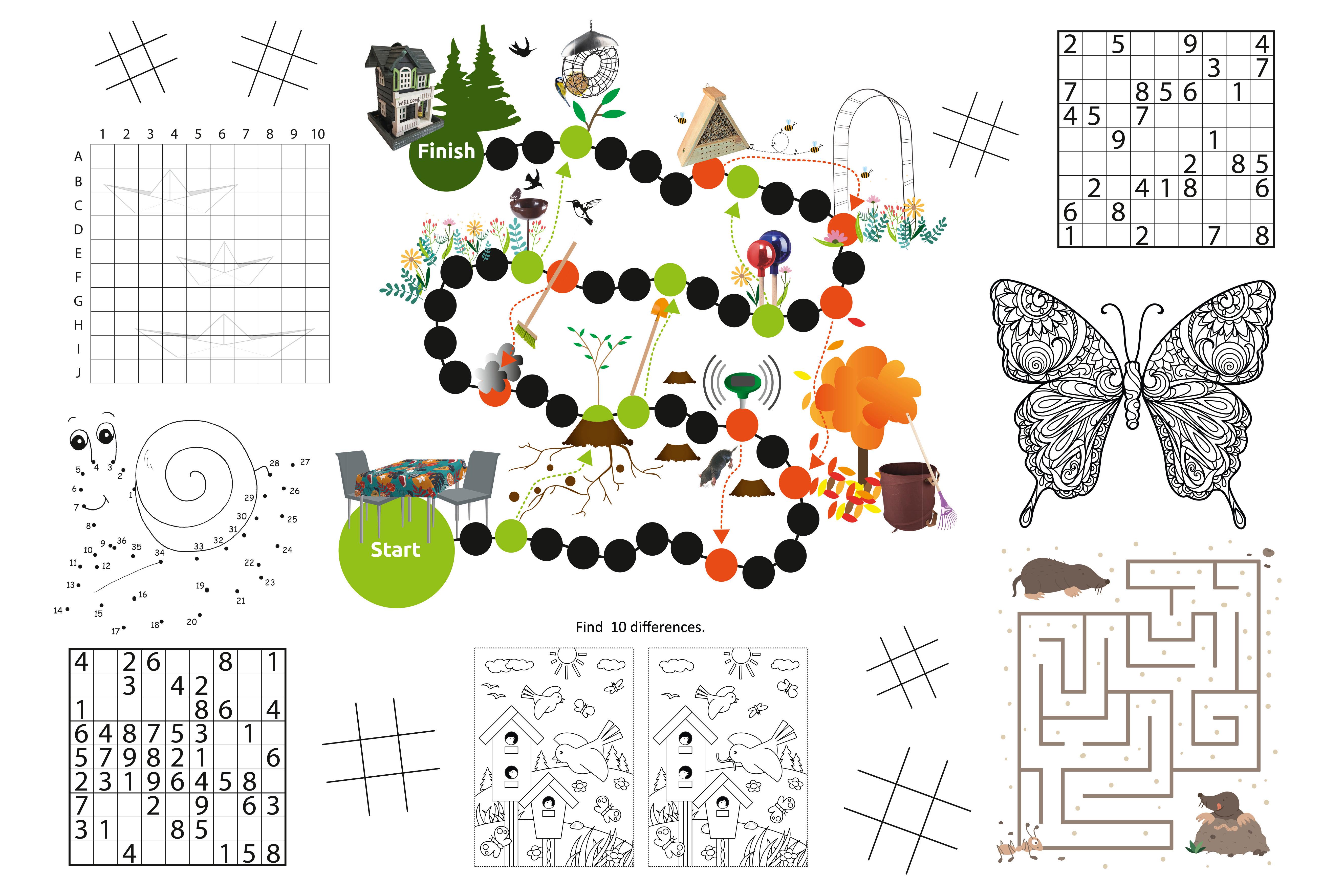 Tischset Tischset Papier Fun - Multicolor, Basics, Papier (42/29,7cm) - Windhager