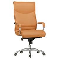 Kancelářské křeslo Bigboss světle hnědé - barvy hliníku/hnědá, Konvenční, kov/textil (61/126/60cm) - MID.YOU