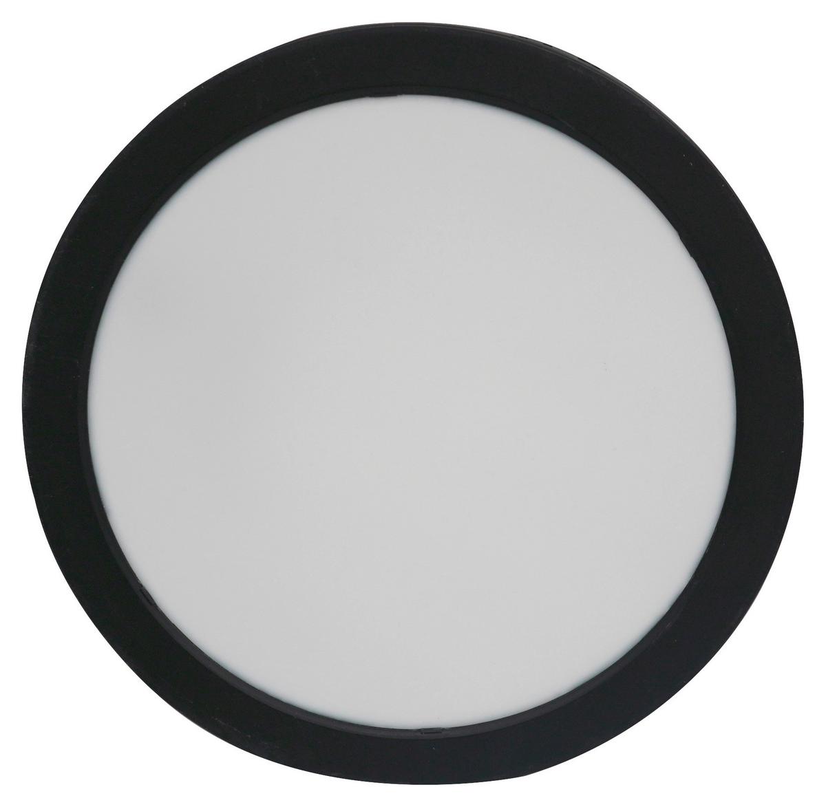 LED-Wandleuchte Casey - Schwarz, Basics, Kunststoff (22/3cm) - Luca Bessoni