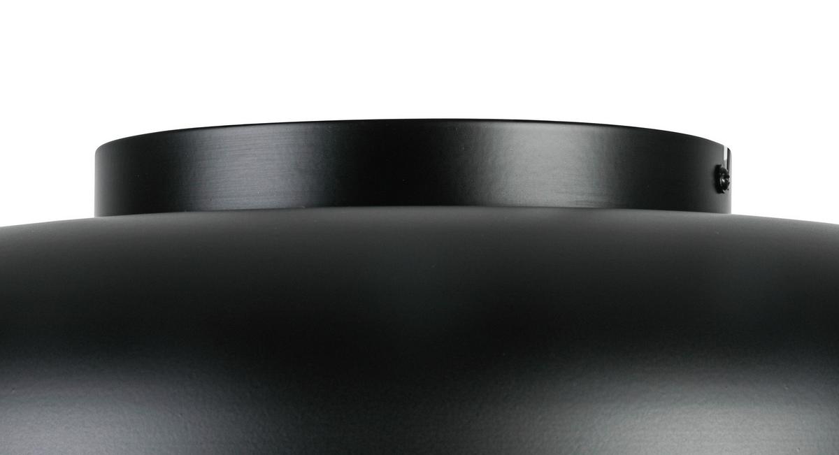 STROPNÉ LED SVIETIDLO MIKE - čierna/biela, Modern, kov/plast (35/11cm) - Mömax