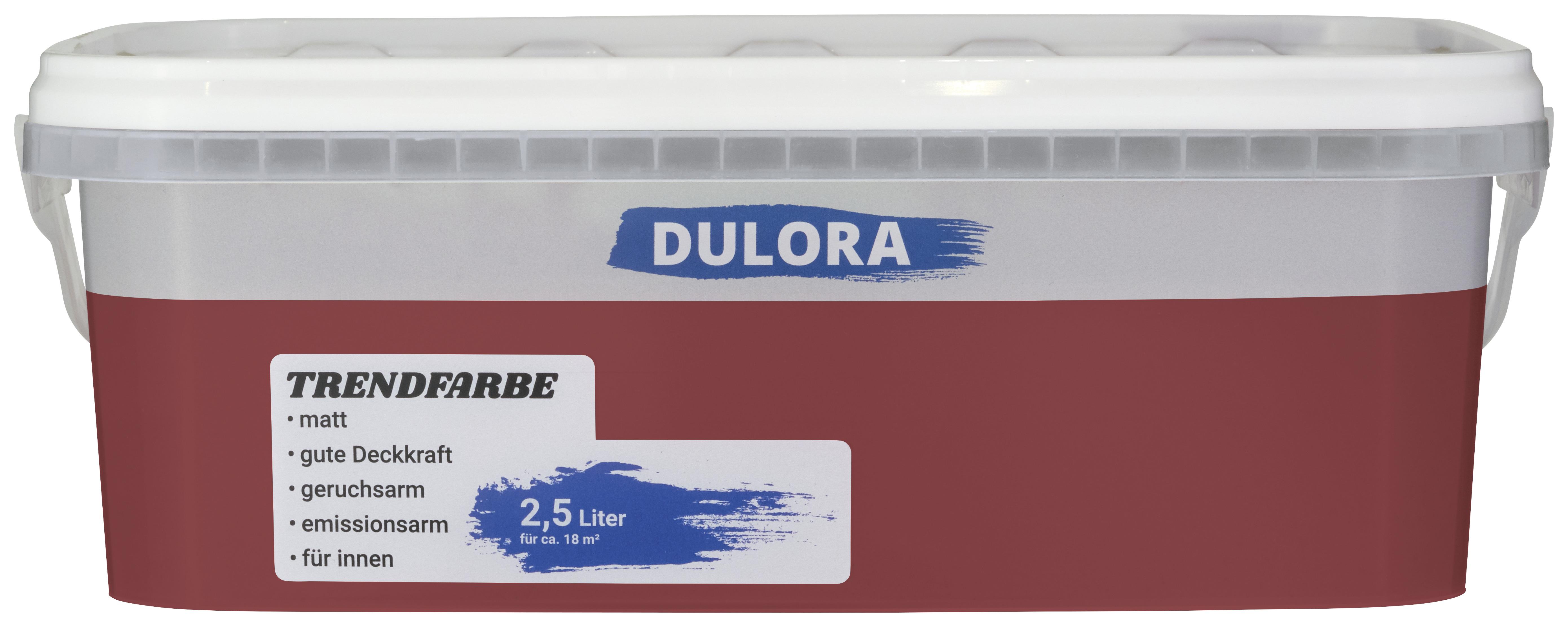 Wandfarbe Dulora 2,5 Liter Rubin