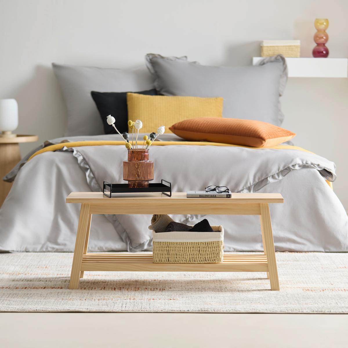VIACÚČELOVÁ LAVICA FIDUS I -TREND- - prírodná farba, Konventionell, drevo (90/38/26cm) - Mömax