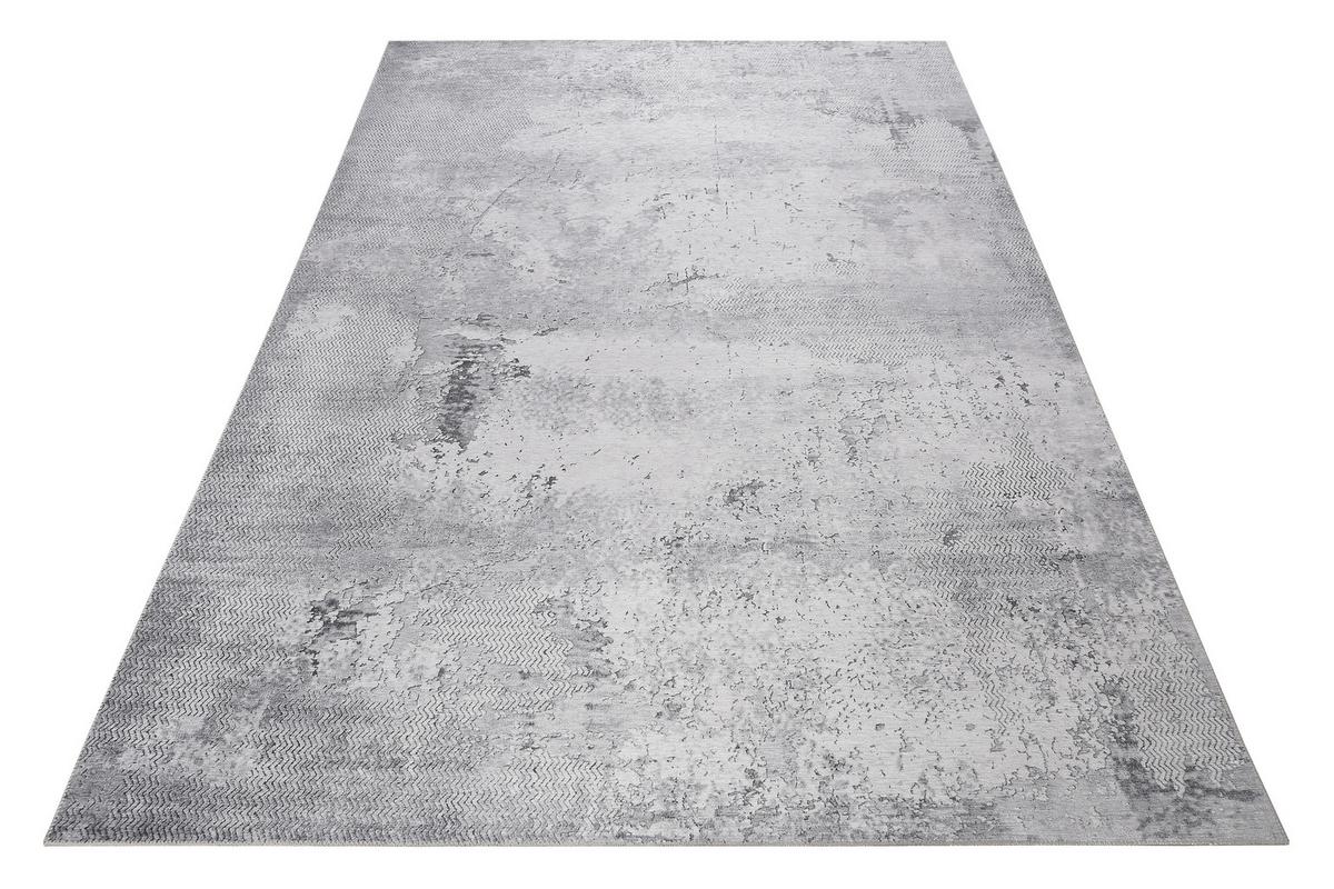 Webteppich Grau Radiate 120x170 Cm - Grau, Design, Textil (120/170cm) - WECON HOME