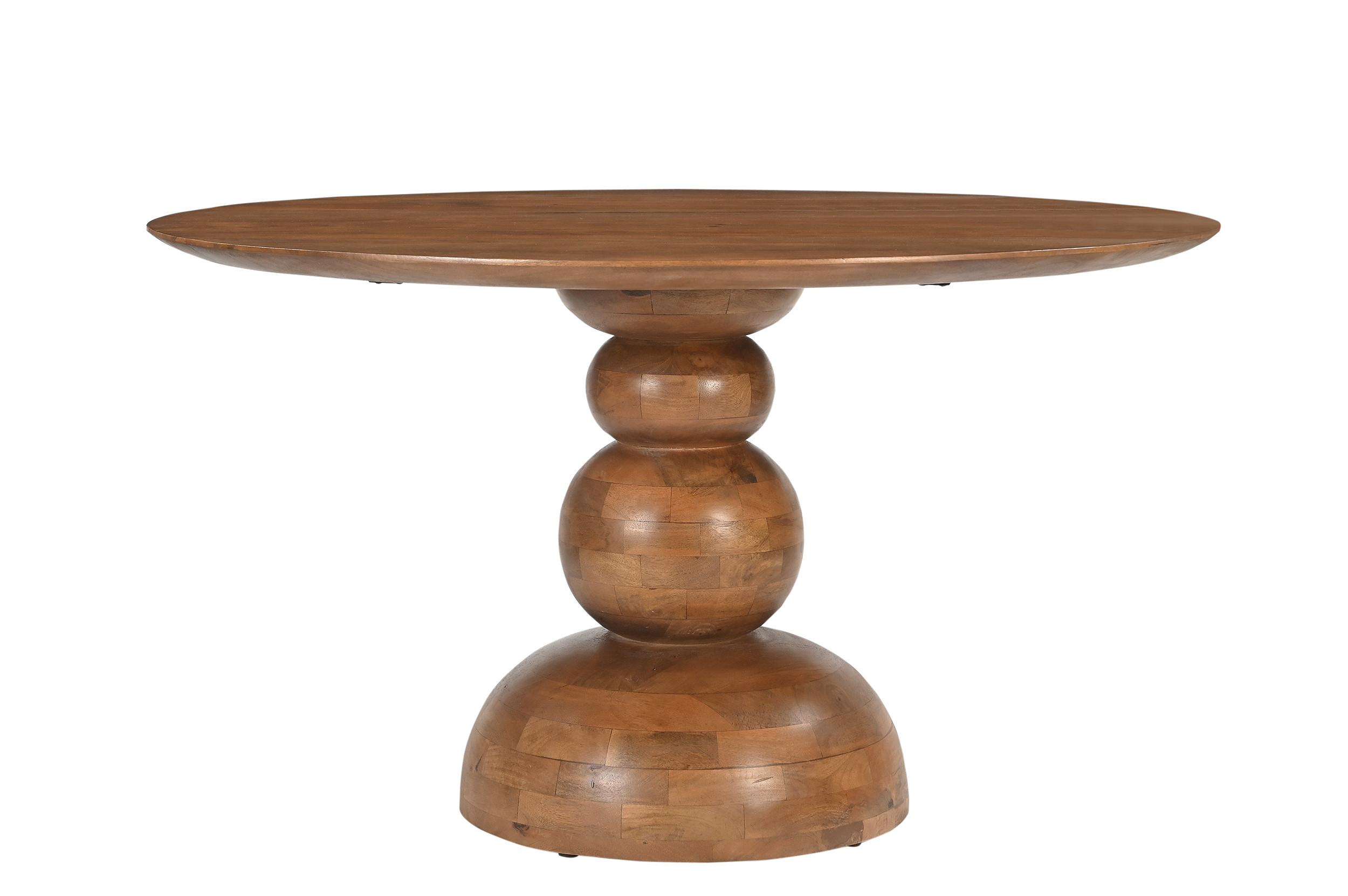 ESSTISCH Naturfarben L: 130cm - Naturfarben, MODERN, Holz (130/130/76cm) - MID.YOU
