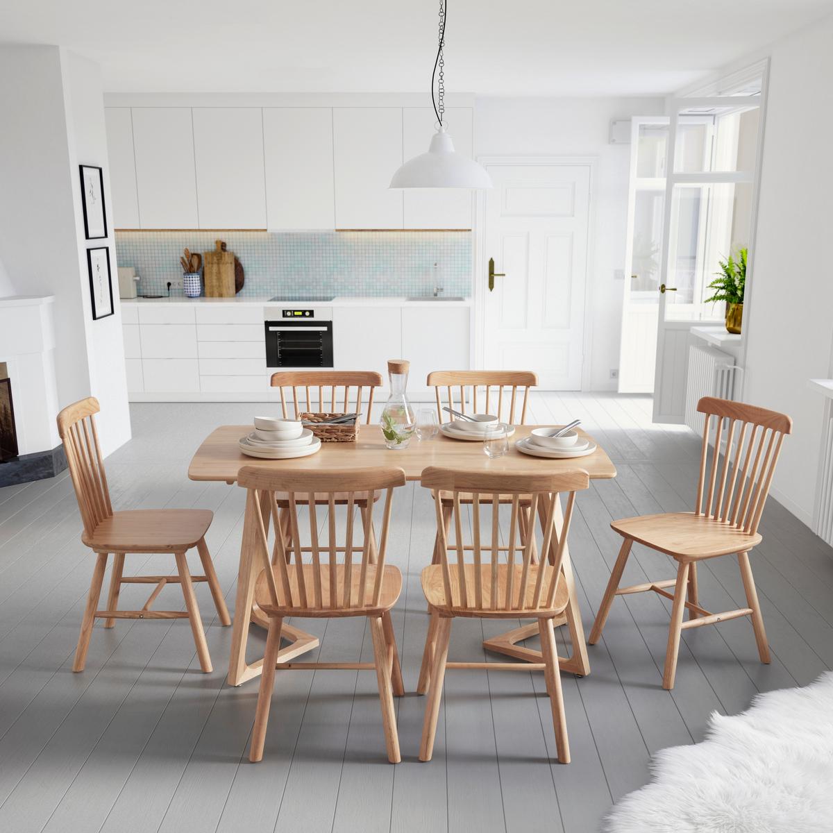 Jídelní stůl COLIN 140 - přírodní barvy, Moderní, dřevo (140/75/80cm) - Bessagi Home
