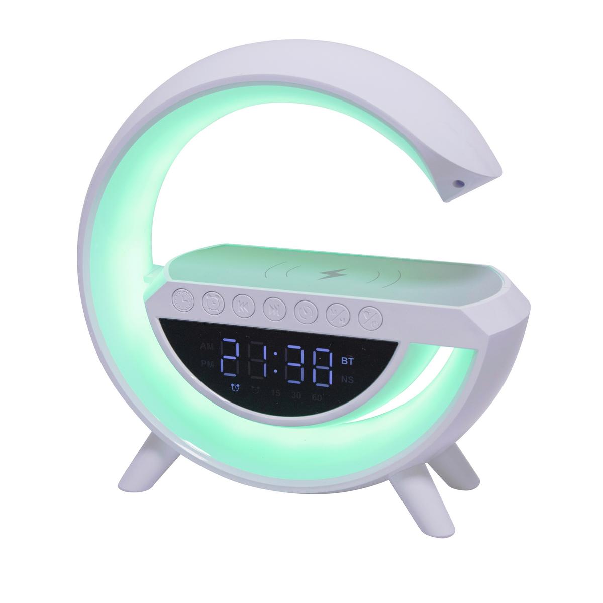 LED-DEKOLEUCHTE CANEL - Weiß, Basics, Kunststoff (23/8/24cm) - Luca Bessoni