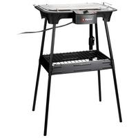 Elektrogrill BBQ 44x69x33 cm - Schwarz, Basics, Kunststoff/Metall (44/69/33cm) - Alpina 6287