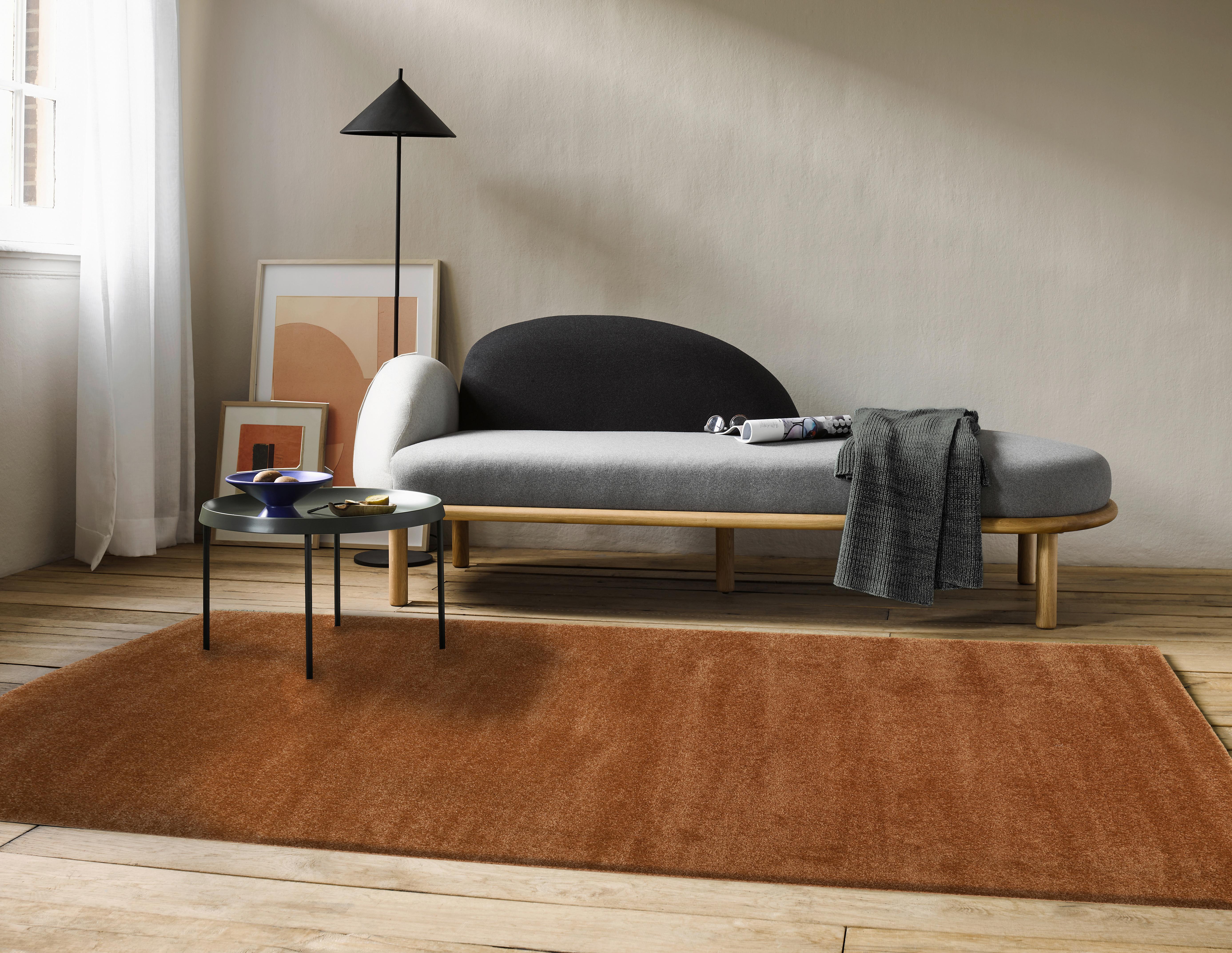 Webteppich California - Orange, KONVENTIONELL, Textil (133/200cm) - Esprit