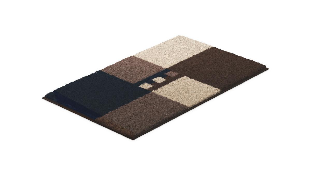 Badematte Merkur - Braun, Basics, Textil (50/80cm) - Grund