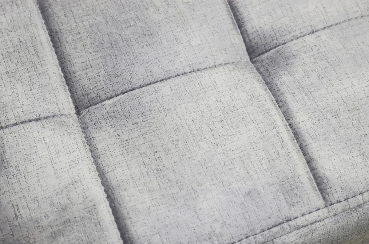 Schwingstuhl Emilia Webstoff Grau, B: 43 Cm - Schwarz/Grau, KONVENTIONELL, Textil/Metall (43/95/61cm)