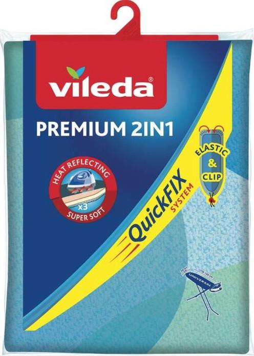 Poťah na žehliacu dosku D/Š: 110-130 CM X 30-45 CM - modrá, textil - Vileda