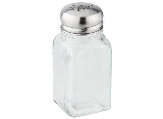 Salz- und Pfefferstreuer per Stück - Klar, KONVENTIONELL, Glas/Metall (0,075l) - Fackelmann Salz- und Pfefferstreuer per Stück - Klar, KONVENTIONELL, Glas/Metall (0,075l) - Fackelmann
