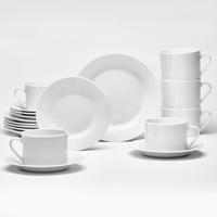 KAFFEESERVICE 2083020 BERLIN - Weiß, Basics, Keramik - Van Well