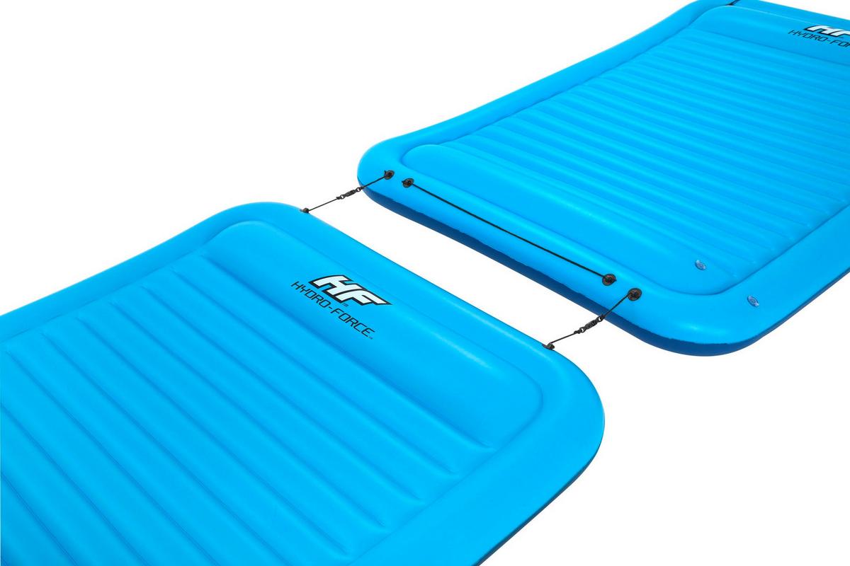 Luftmatratze L/b/h: Ca. 290/191/25,5 Cm - Blau, KONVENTIONELL, Kunststoff (269/183/25,5cm) - Bestway