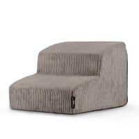 TIERTREPPE HUNDETREPPE TAUPE - Taupe, Basics, Kunststoff/Textil (39/41/30cm)